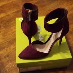 Gianni Bini Marstell Suede Two-piece Pumps